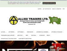 Tablet Screenshot of alliedtraders.co.uk